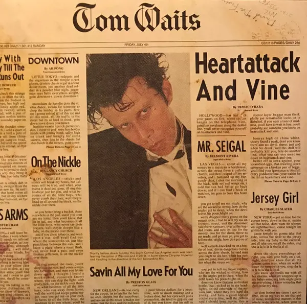TOM WAITS — HEARTATTACK AND WINE