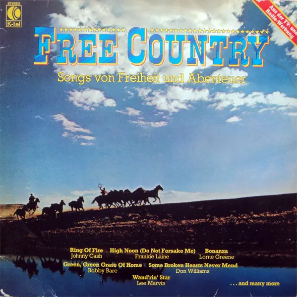 Varios Artistas – Free Country Songs von Freiheit ud Abenteuer