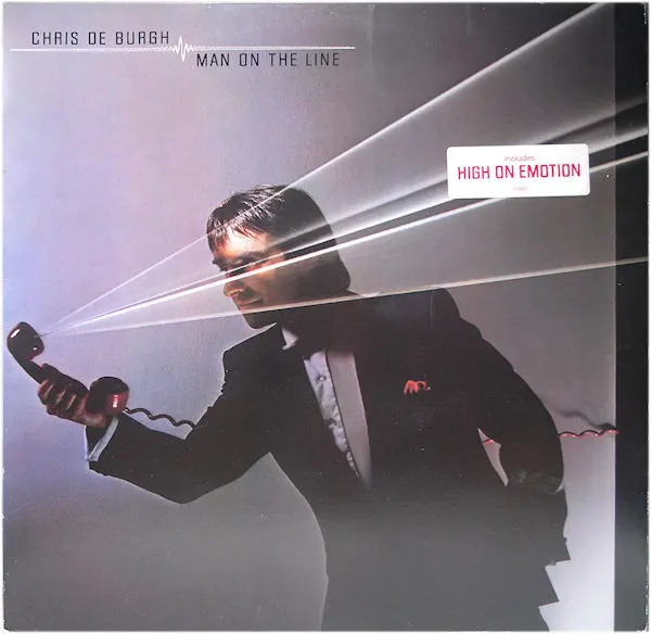CHRIS DE BURGH — MAN ON THE LINE